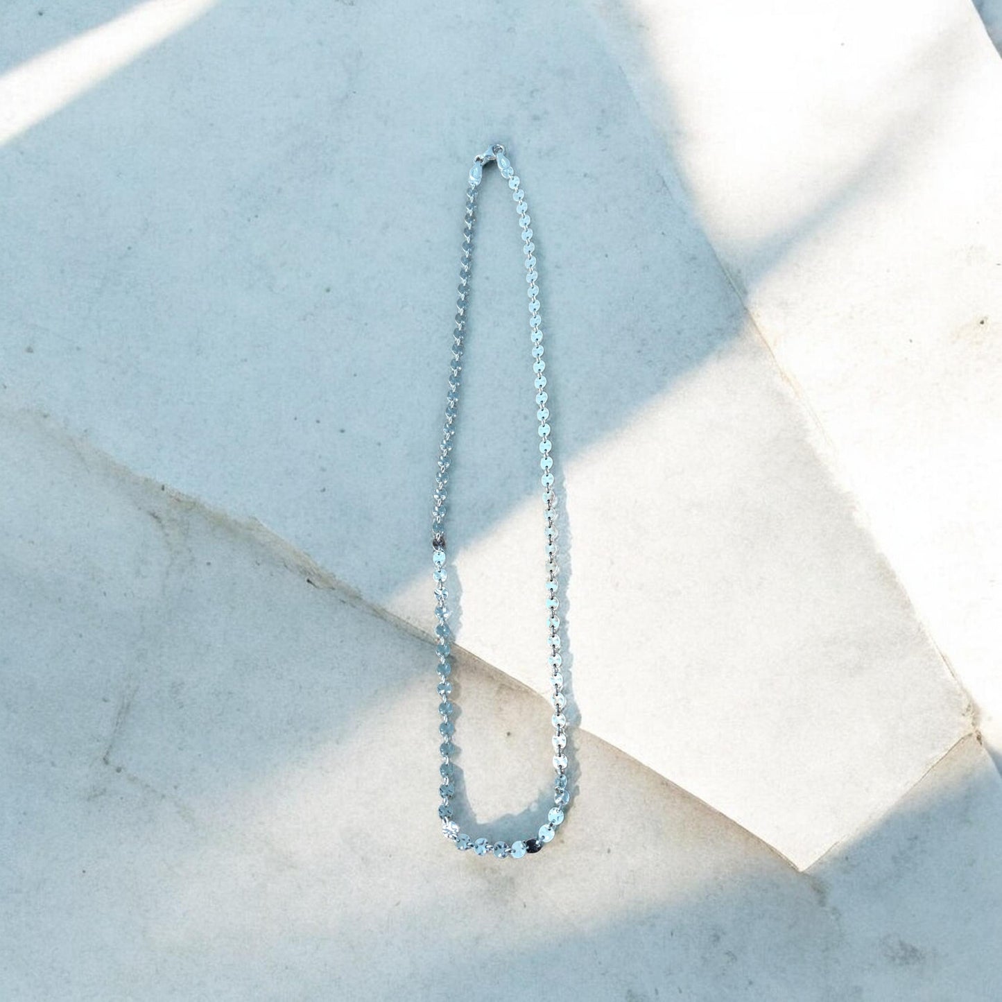 Silver necklace