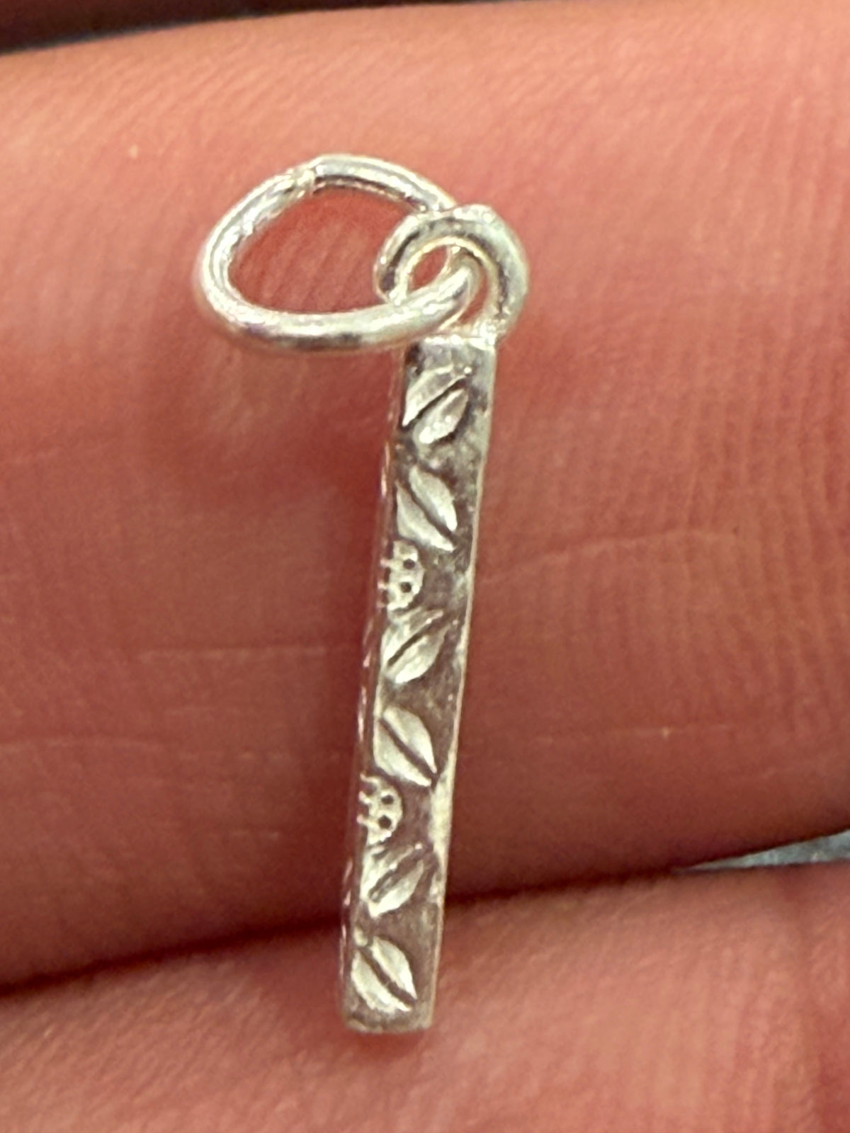 S925 silver pendant bar