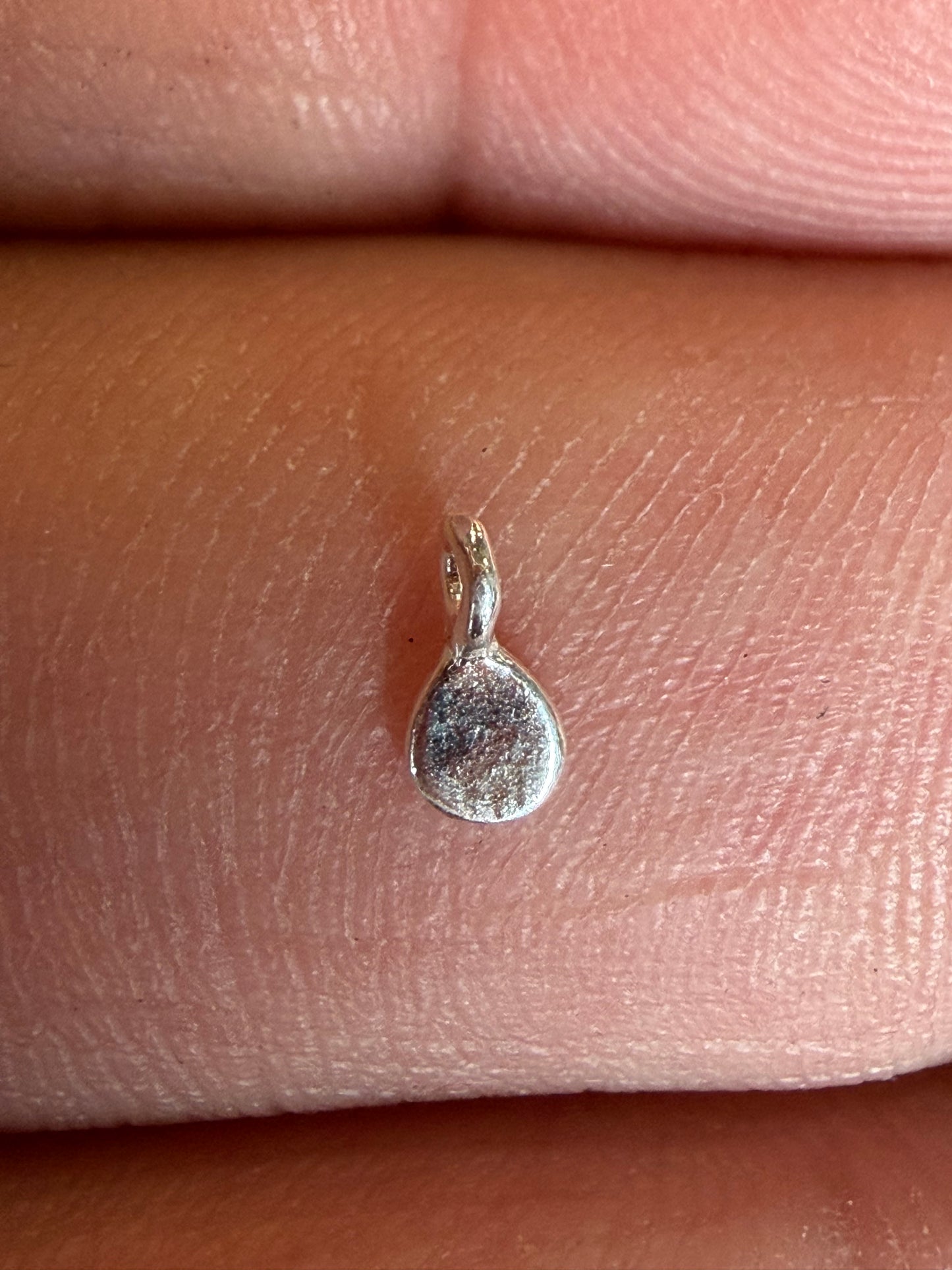 S925 silver water mini pendant