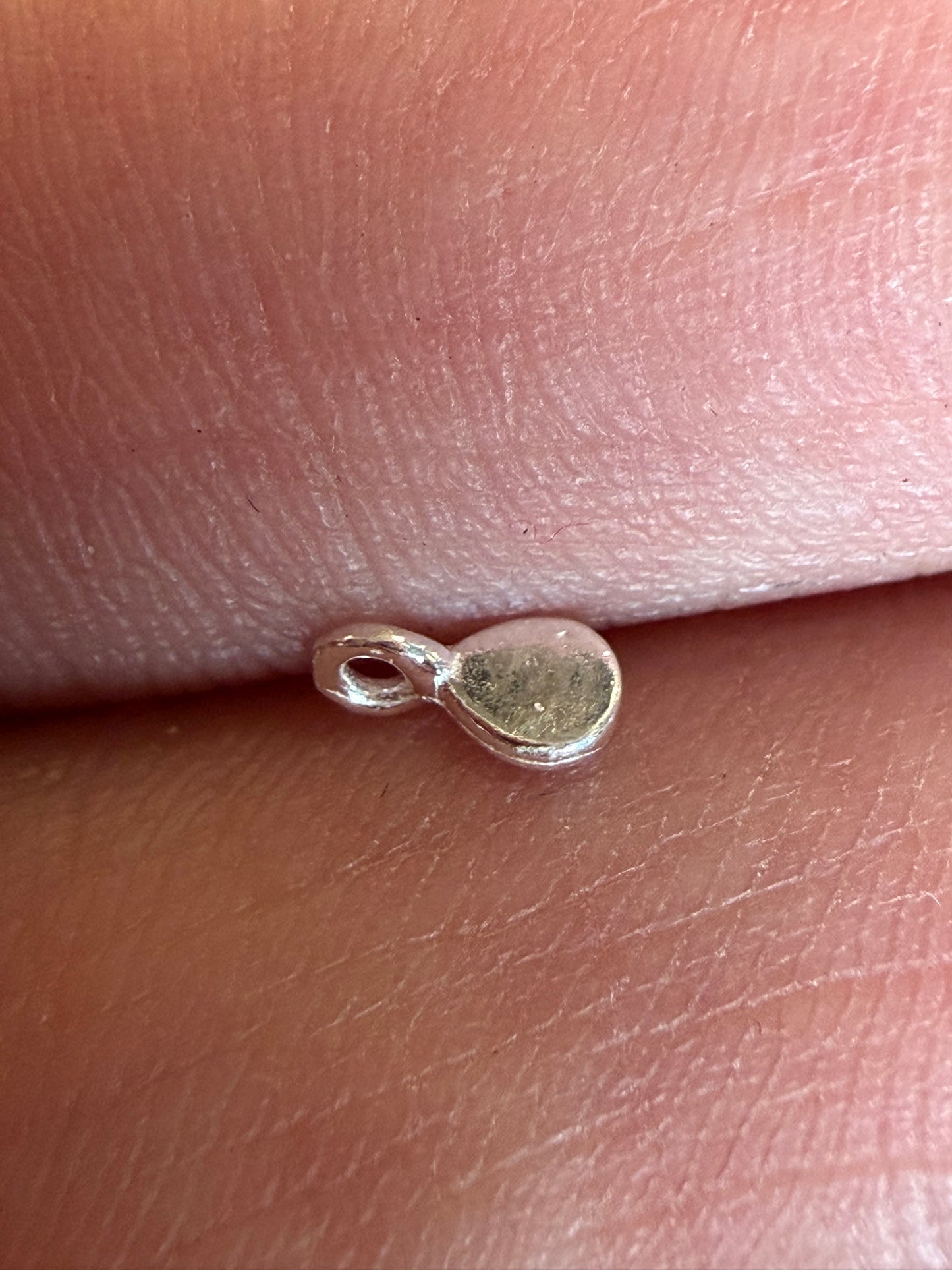 S925 silver water mini pendant