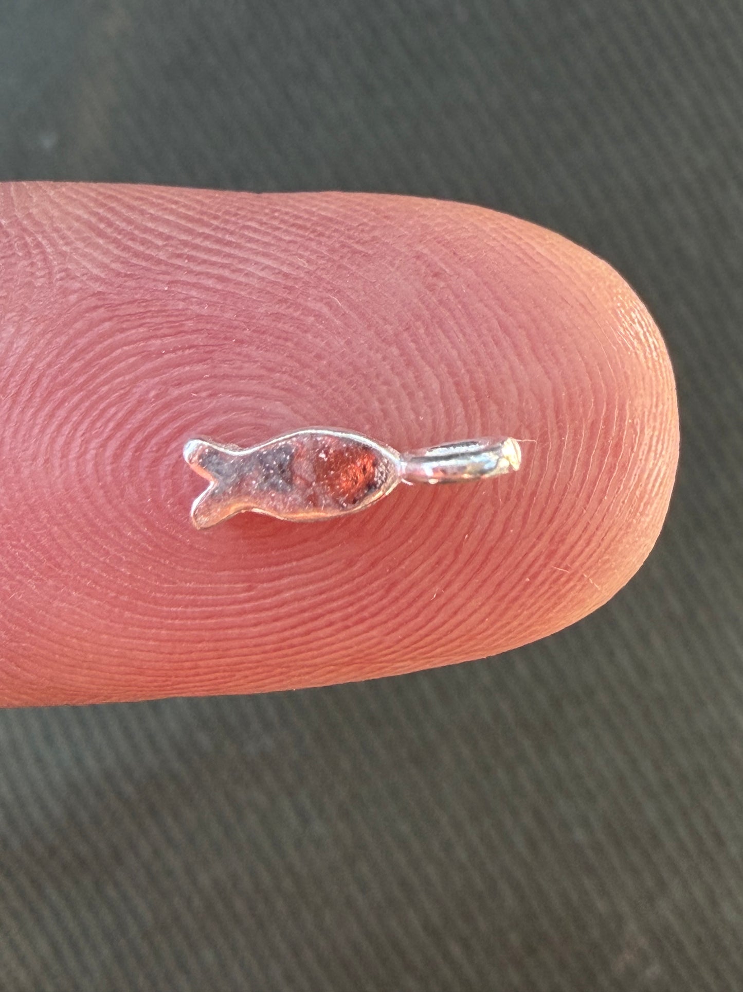 S925 fish pendant