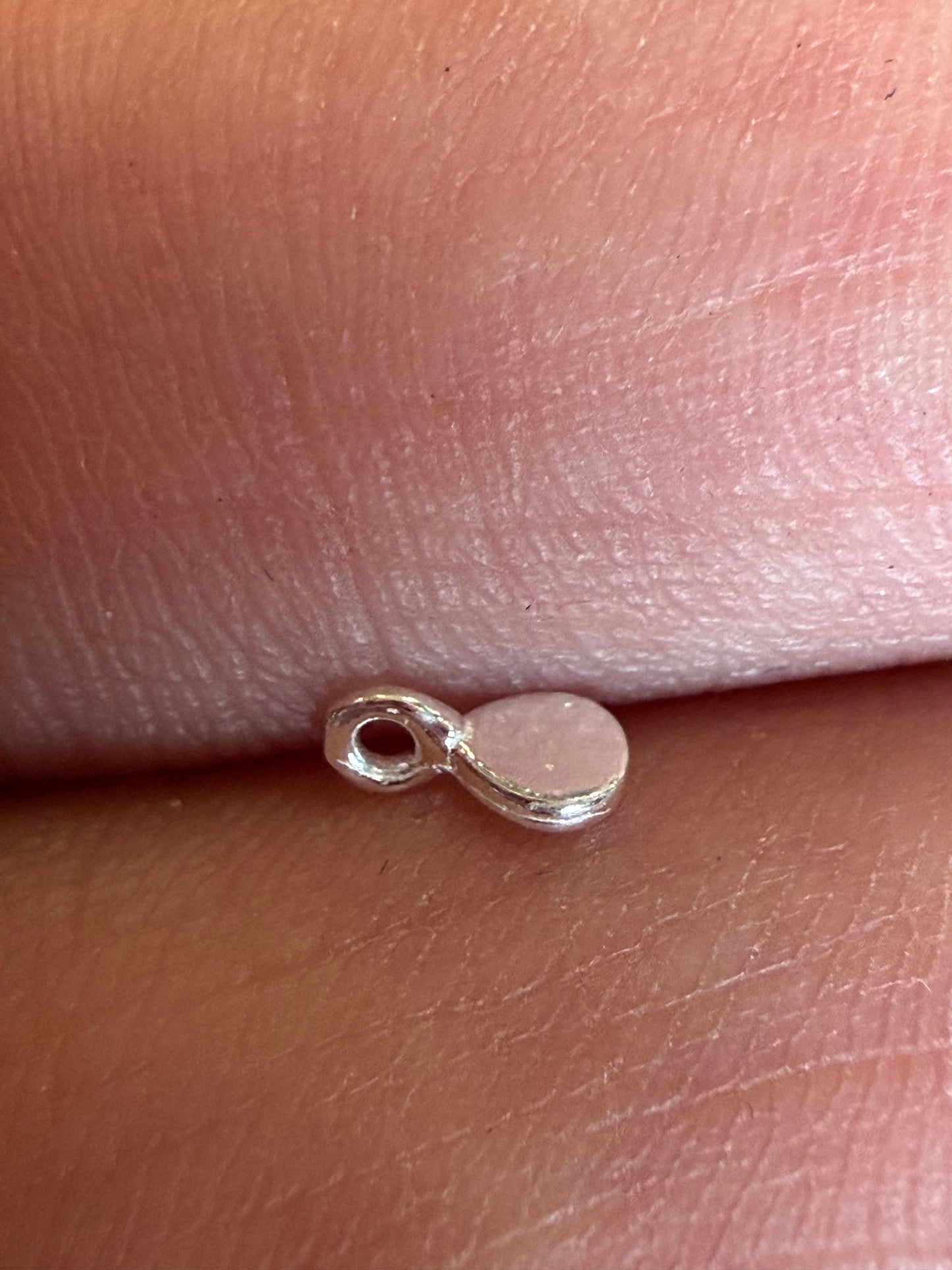 S925 silver water mini pendant