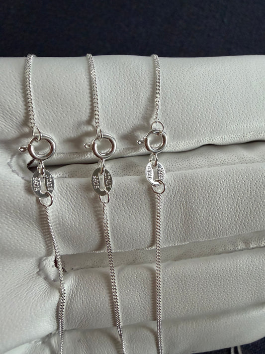 Pure sterling silver chain