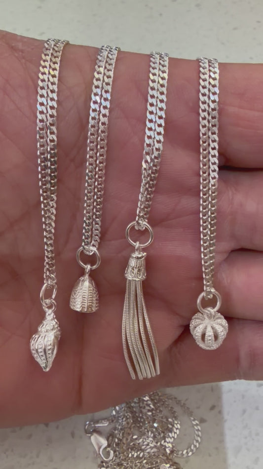 S925 sterling silver chains and charms