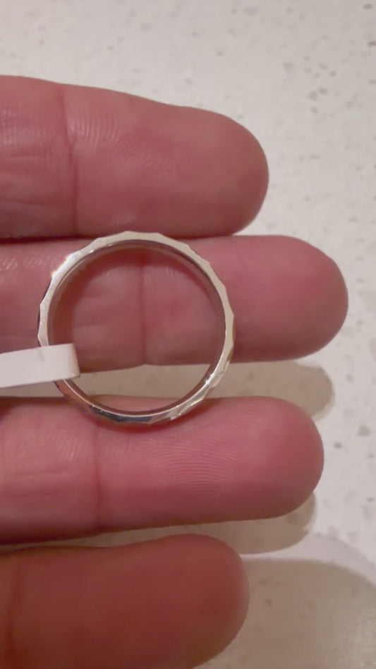 Sterling silver ring