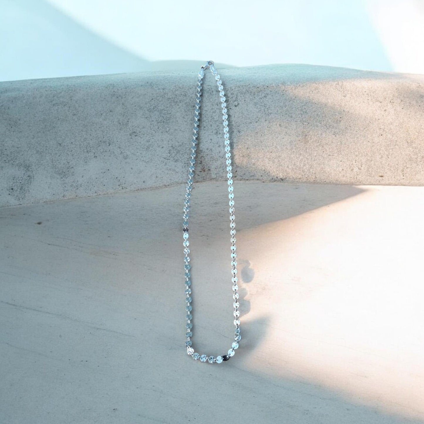 Silver necklace