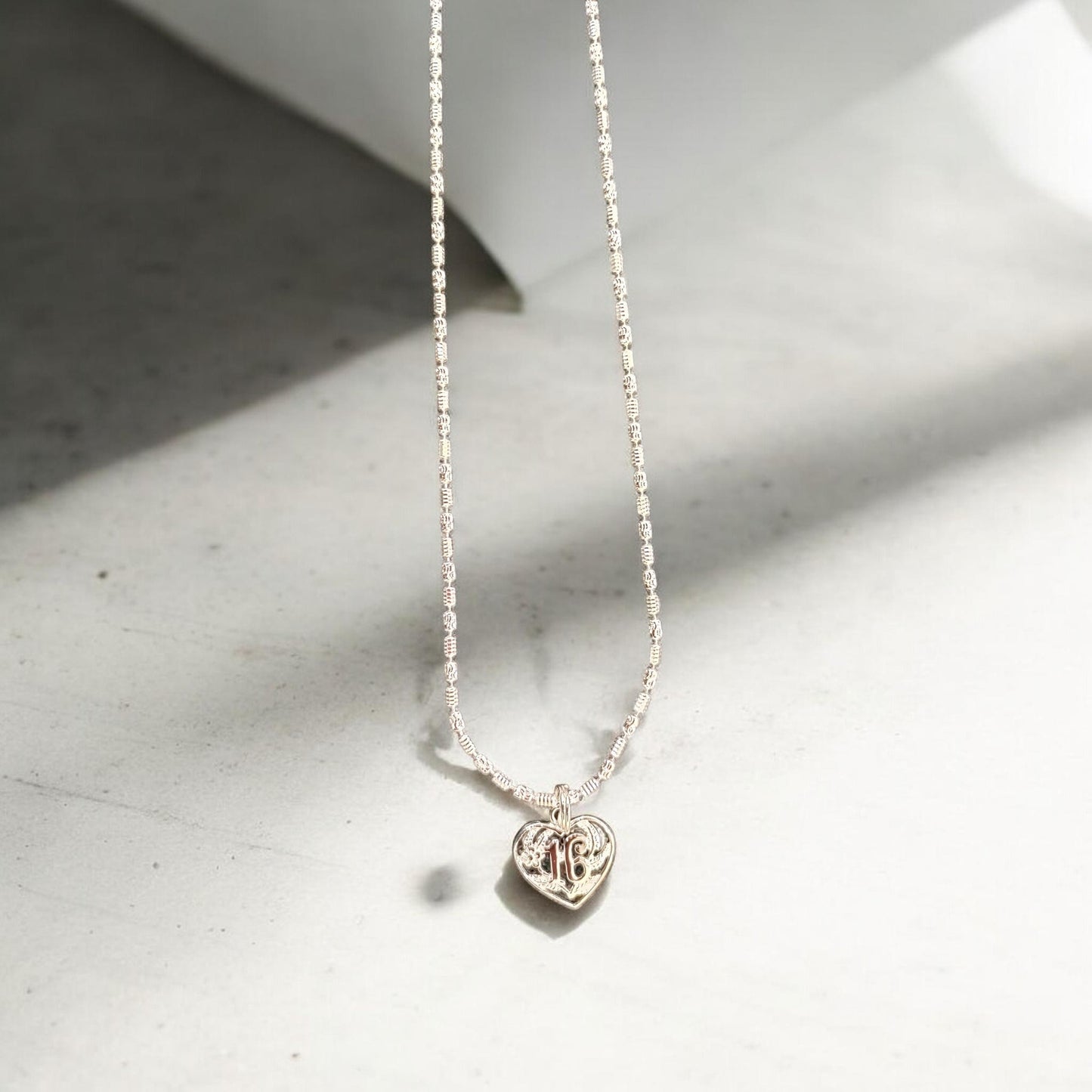 Silver necklace