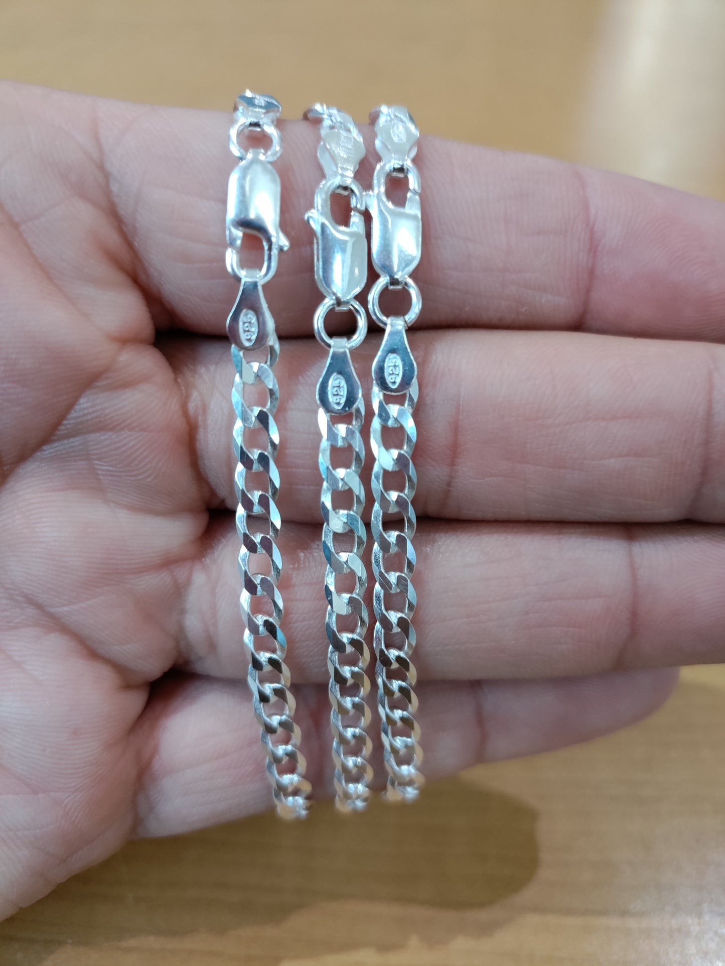 Silver bracelets